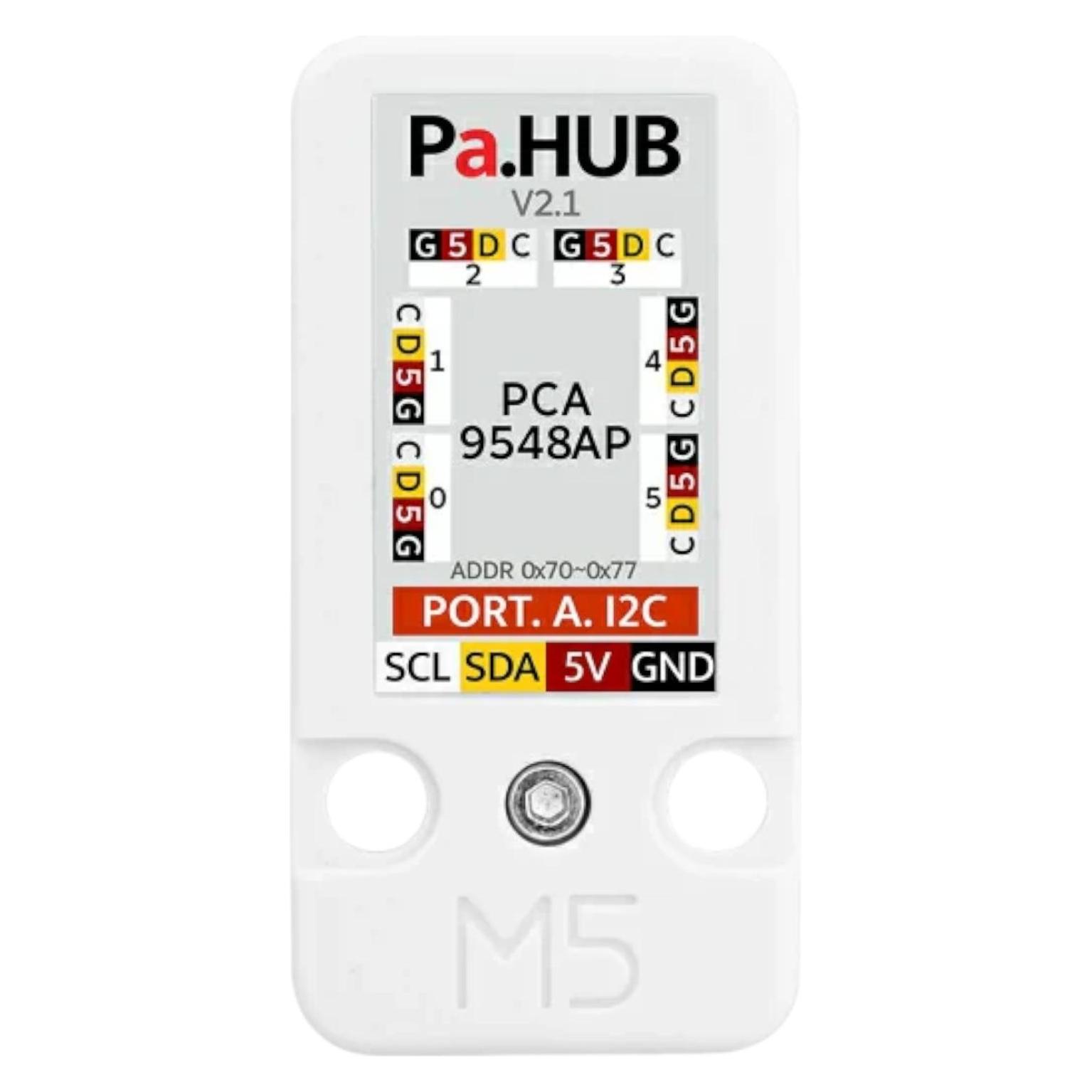 M5Stack Pa.HUB V2.1 I2C Erweiterung Unit 1 auf 6 PCA9548A (56743257)