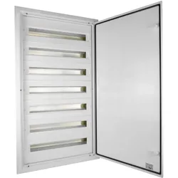 Verteilerkasten IP54 DARP-168 7x24 Unterputz Alutür Unterverteiler Sicherungskasten E-P 9.724