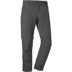 SCHÖFFEL Herren Zipp Off Pants Folkstone Zip Off, Größe 50 in Grau Grau