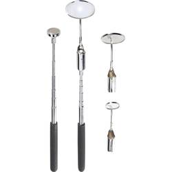 TOOLCRAFT 816419 Inspektionsspiegel-Set 5teilig mit Beleuchtung