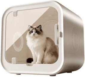 Inspire Curations FluffFlow Ultra Quiet Pet Dryer Box For Cats & Small Dogs kd005 Uk Plug