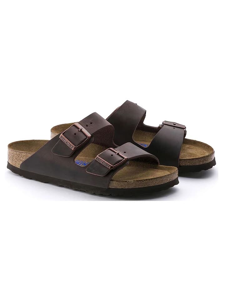 Birkenstock Pantoletten "Arizona" in Braun - 39