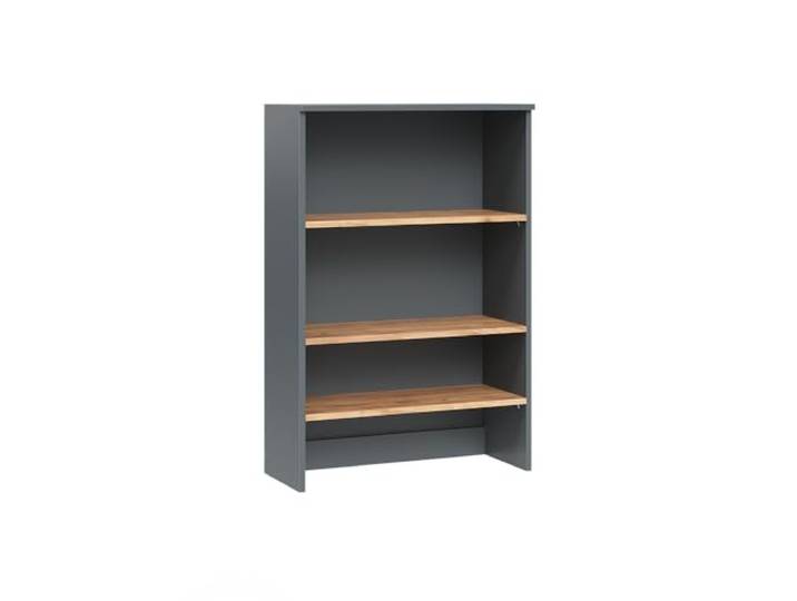 Vicco Badschrank Viktor, Anthrazit/Goldkraft Eiche, 68 x 100.4 cm