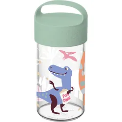 Koziol Buddy Snack Trinkflasche / Snackpot 500 ml green rex