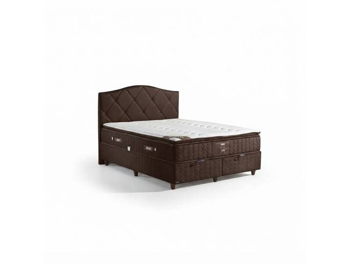 Xlmoebel Polsterbett Massivholz Bettgestell mit minimalistischer Struktur (Bettgestell, 180 x 200 cm), Made in Europa