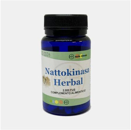ALFA HERBAL NATTOKINASA HERBAL 100mg 60 CAPSULAS