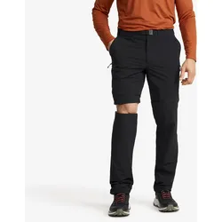 Elevate Hiking Zip-off Pants Herren Black, Größe:L - Hosen > Zip-off-hosen - Schwarz