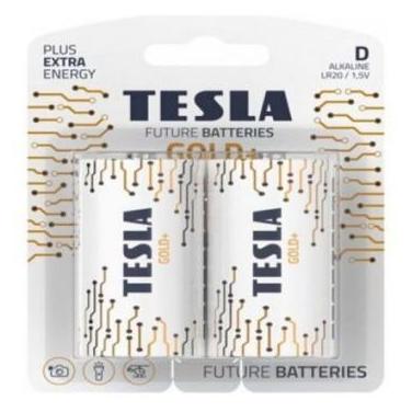 Tesla D GOLD LR20 2 Stück Batterie (2 Stk., D) (1099137046)