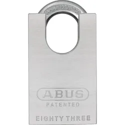 AV-Vorhangschloss 83CS/50, Messing massiv verchromt