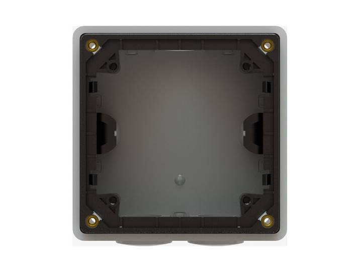 Max Hauri Exo Gehäuse Gr.1x1 AP exo Ip55 lichtgrau