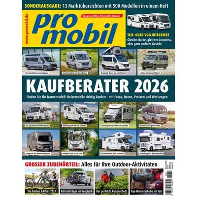 promobil 13. Ausgabe promobil, Taschenbuch von , Motorbuch Verlag, 978-3-613-32235-6