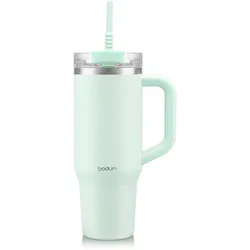 Isolierbecher bodum TRAVEL MUG (LBH 11x15x28 cm) - türkis - LBH 11x15x28 cm