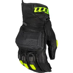 Klim Badlands Aero Pro, Handschuhe - Schwarz/Neon-Gelb - S