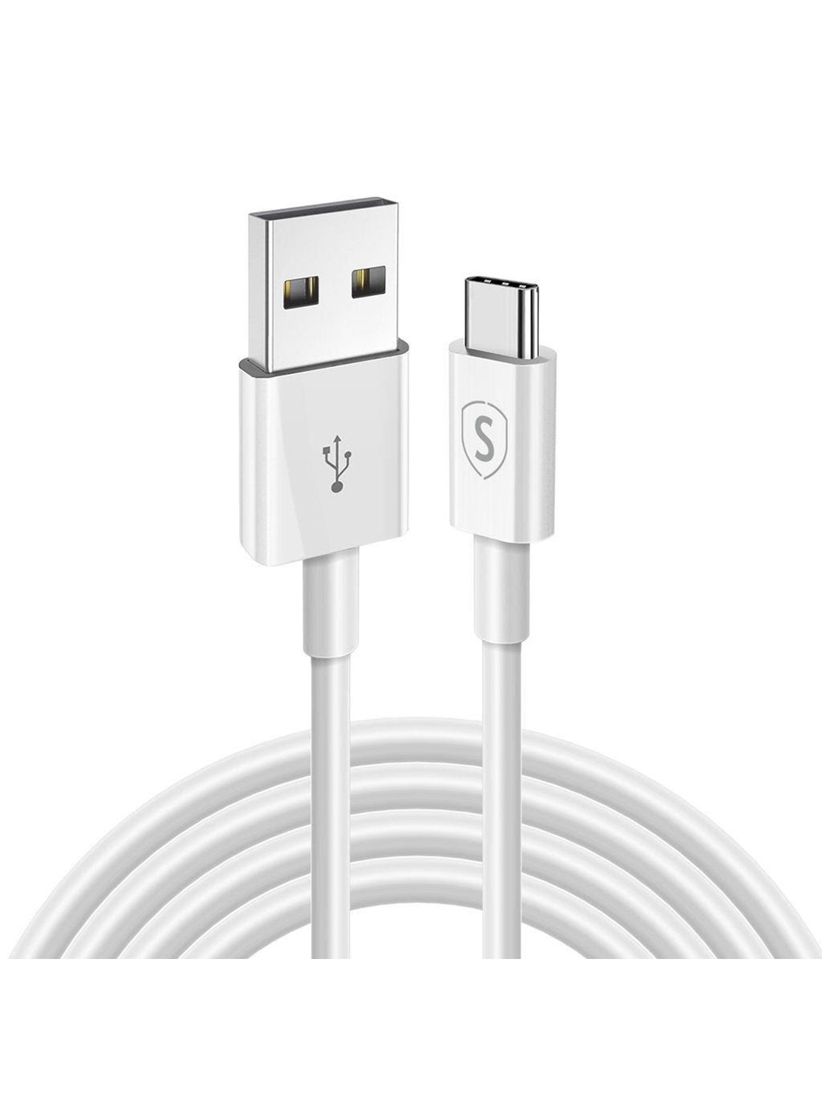 SiGN USB-C Cable for Fast Charging 2.4A - 2m - White