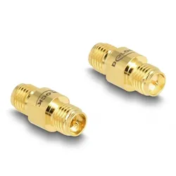 DELOCK Adapter RP-SMA Buchse zu RP-SMA Buchse C6801