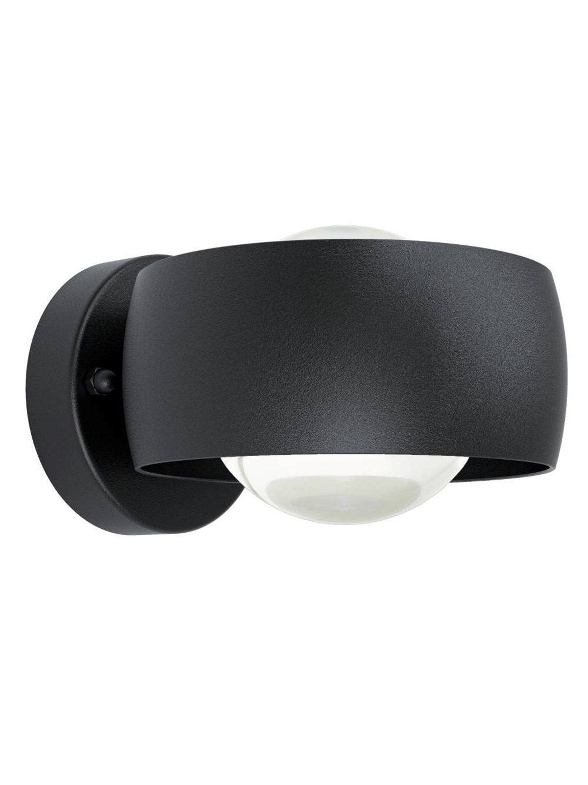 EGLO TREVIOLO 1 AUSSENWAND 2X2.2W 2X230LM IP44 SCHWARZ