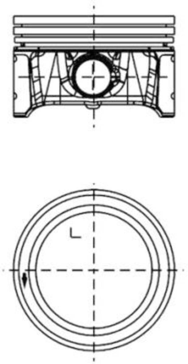 Kolben KOLBENSCHMIDT 99913601