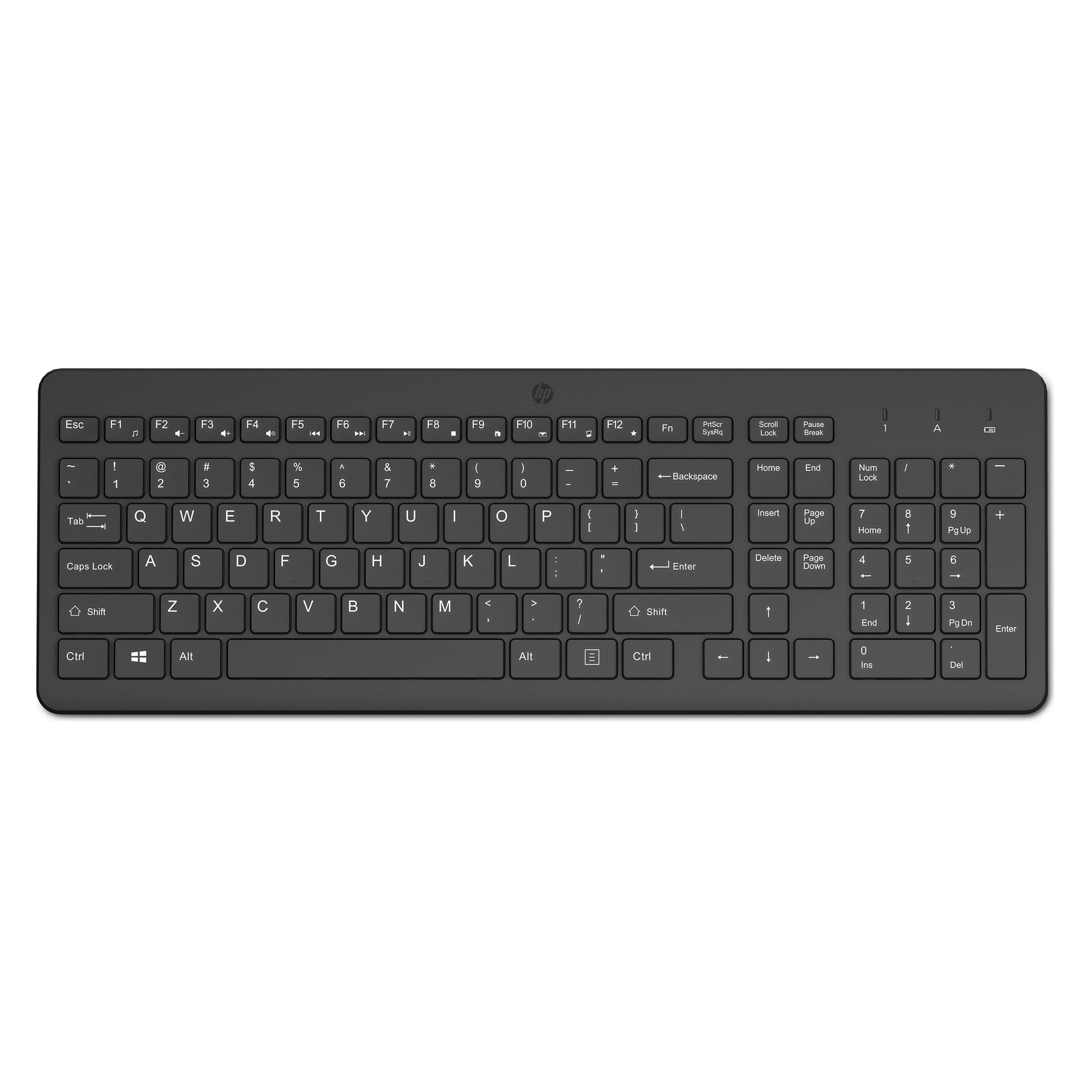 HP 225 Wireless Keyboard (DE, Kabellos) (805T1AA)