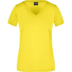 James & Nicholson Damen V-Ausschnitt Sport T-Shirt JN735