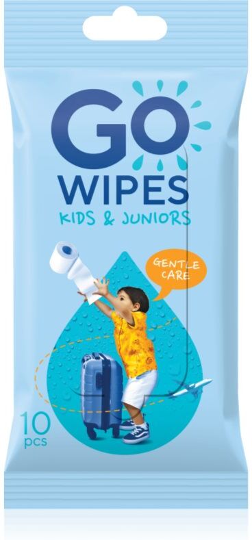 GoWipes For Kids & Juniors papier toilette humide pour enfant 10 pcs