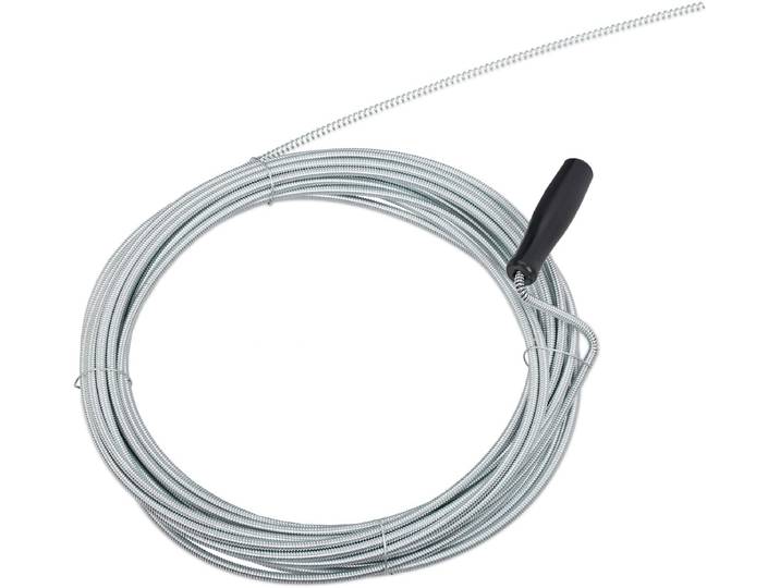 ontstoppingsveer - 10 m - rioolveer - gootsteenontstopper - Ø 5mm - zilver
