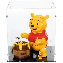 iDisplayit Acryl-Display für LEGO 43300 Winnie Puuh (Mit schwarzem Boden)