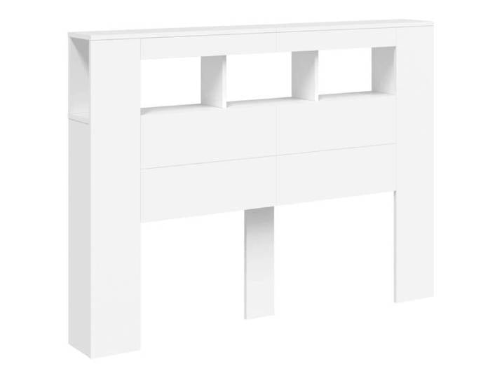 Maison Soldes Tête de lit - pour regarder télévision - pour chambre - à LED blanc 140x18 5x103 5cm bois d'ingénierie Moderne47