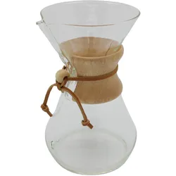 Chemex Woodneck, Serviergefässe, Transparent