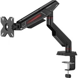 Savio Monitor accessory Monitora stiprinājums 17" - 40" Gas spring monitor desk mount (Tisch, 40", 12 kg), Monitor Halterung, Schwarz