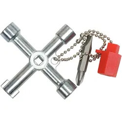 KS Tools Universal-Schaltschrankschlüssel, 71mm - 130.1015