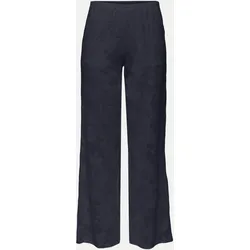 Wide Leg Hose Schwarz M