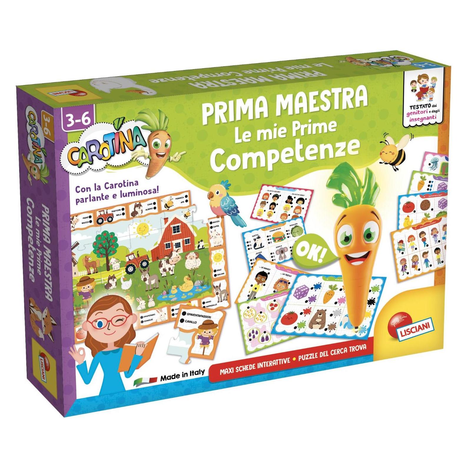 Lisciani Carotina Prima Maestra Le Mie Prime Competenze (55643708)