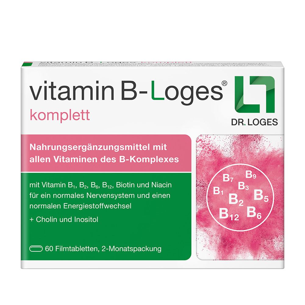 Vitamin B-Loges komplett Filmtabletten 60 St