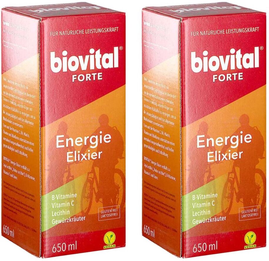biovital FORTE Energie Elixier 2x650ml