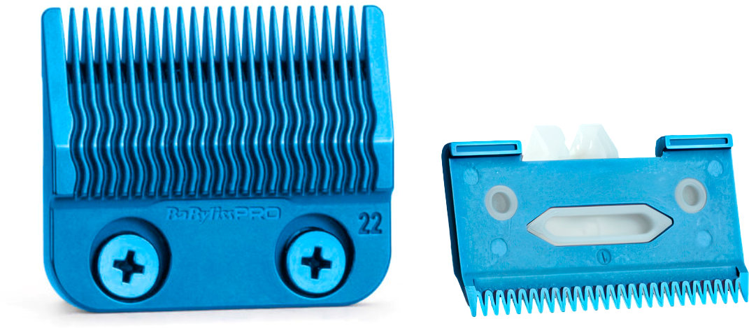 BaByliss PRO Blue Titanium MIM Fade Blade FX8022BLE