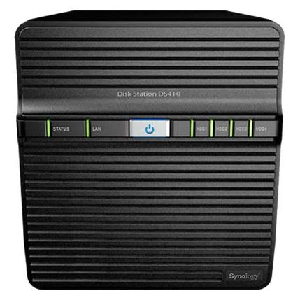 Synology DS410, NAS DiskStation für 4 Festplatten, ohne HD (DS410)