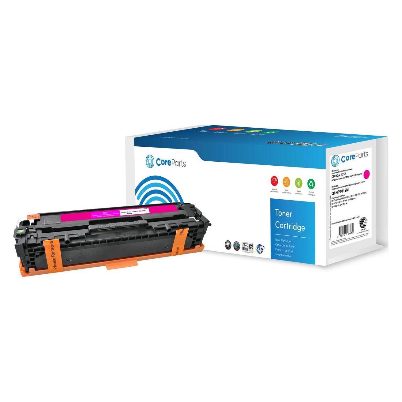 CoreParts Toner Magenta CB543A (M) (QI-HP1012M)