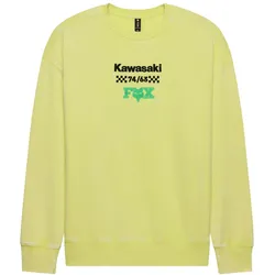 Fox, Herren, Velotrikot, Kawi Flc Crew (S), Gelb