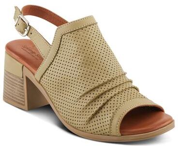 Women's Noctium Sandal by Spring Step in Olive Green (Size 39 M)