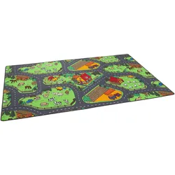 Snapstyle, Spielteppich + Spielmatte, Kinder Spiel Strassenteppich (300 x 200 cm)