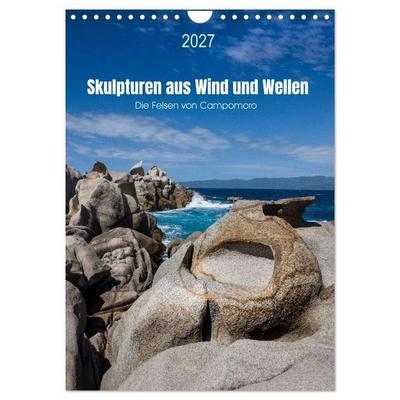 Skulpturen aus Wind und Wellen (Wandkalender 2027 DIN A4 hoch), CALVENDO Monatskalender