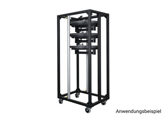 Showgear RainCover Transport Trolley, schwarz