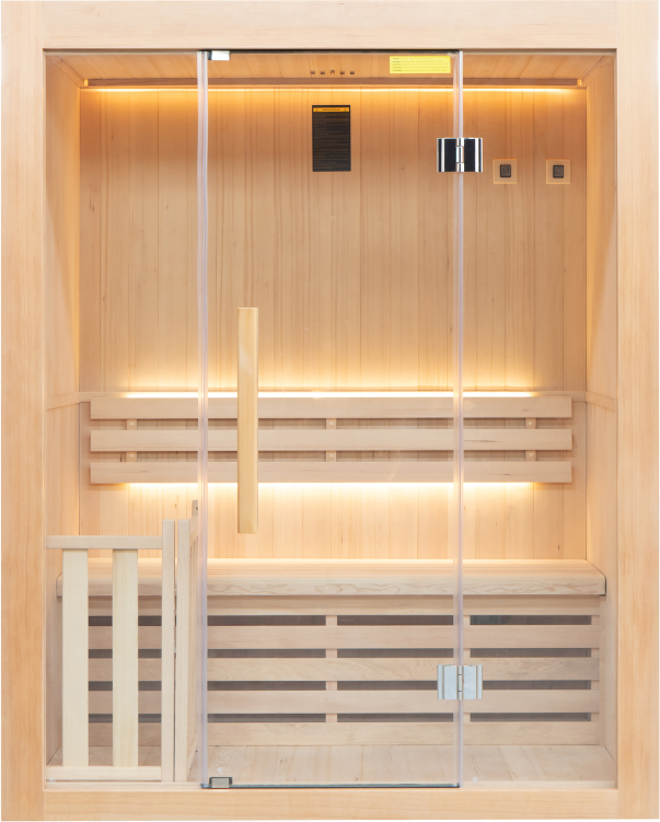 Sauna traditionnel France Sauna SENSE – 3 places