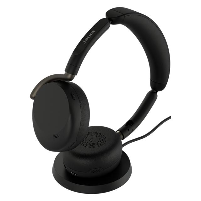 Jabra Evolve3 65 Flex UC + Ladestation (Kabellos, USB-C, Unify) (36699-989-889)