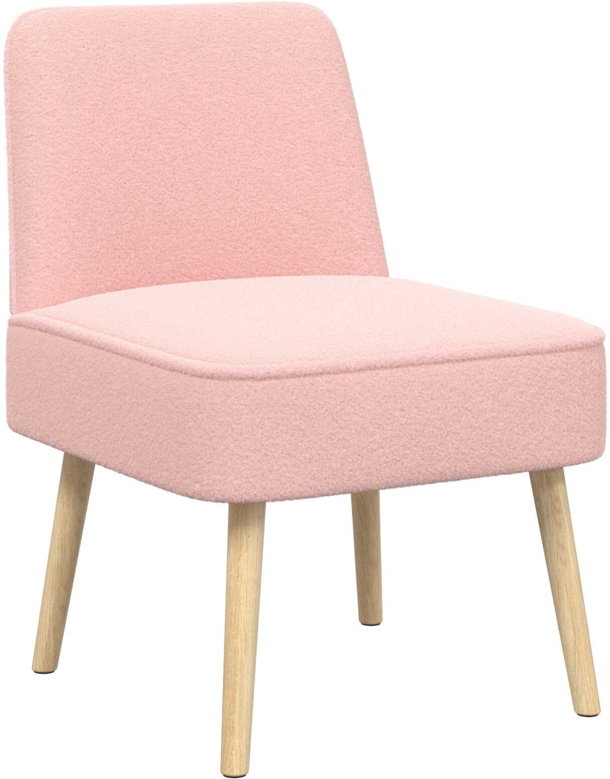 vidaXL Fauteuil à pantoufle Rose