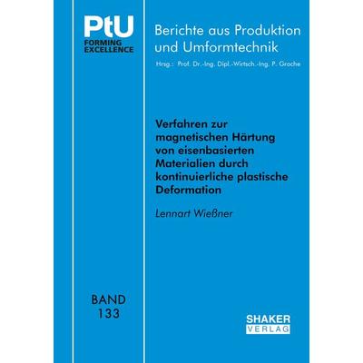 Verfahren zur magnetischen Härtung von eisenbasierten Materialien durch kontinuierliche plastische Deformation, Taschenbuch von Lennart Wiessner,
