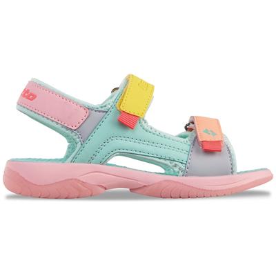 Sandale LOTTO, Mädchen, Gr. 27, bunt (rose, multi), Synthetik, mehrfarbig, Schuhe Sandale, - in kinderfußgerechter Passform