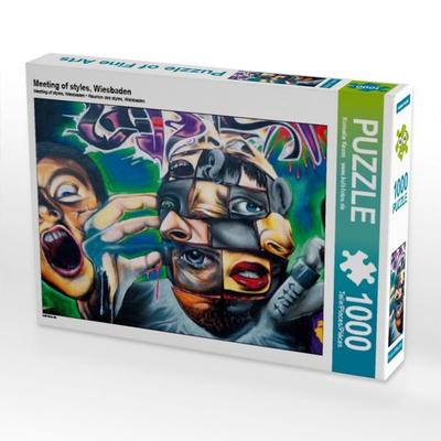 CALVENDO Puzzle Meeting of styles, Wiesbaden | 1000 Teile Lege-Größe 64x48cm Foto-Puzzle für glückliche Stunden