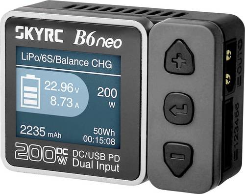SKYRC B6neo Modellbau-Ladegerät 10A Blei, LiFePO, LiHV, LiIon, LiPo, NiCd, NiMH