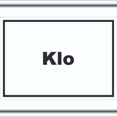 HB-Druck Klo Schild mit Text WC Toilette waagerecht A2 (420x594mm)